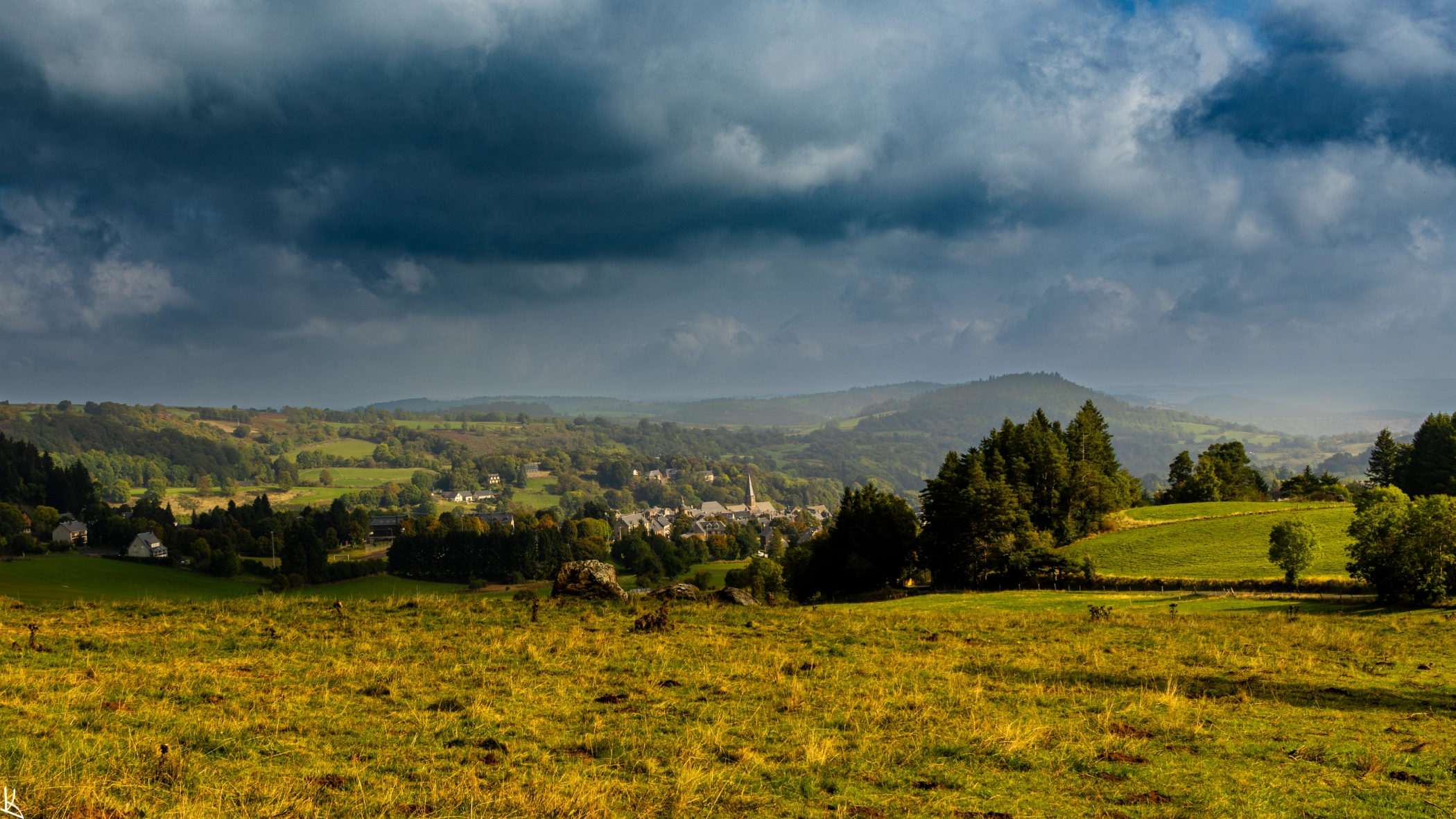 Depuis Beauregard, vue vers Besse-et-Saint-Anastaise